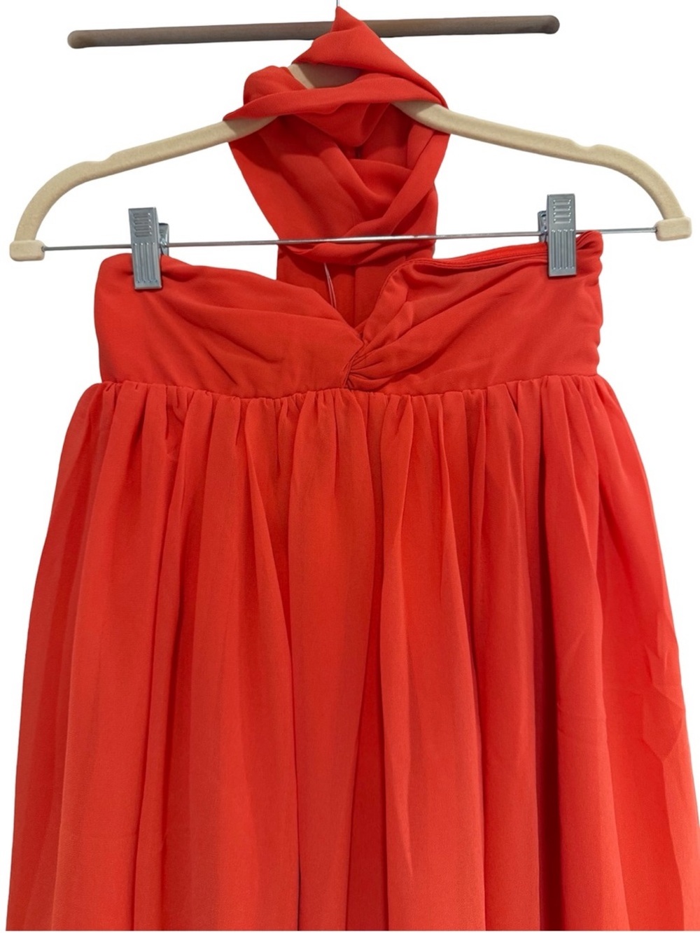 Peppermayo Saturn Mini Dress Coral 4 NWT - Picture 8 of 11